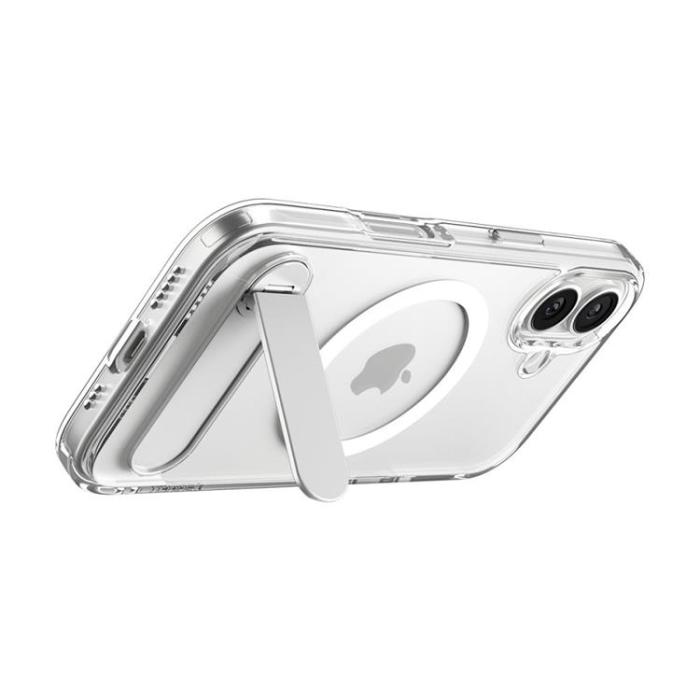 Spigen - Spigen iPhone 17 Mobilskal Magsafe Ultra Hybrid S - Clear/Vit