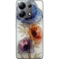 iSecrets - Mobilskal till Xiaomi Redmi Note 13 4G med Silkesblommor