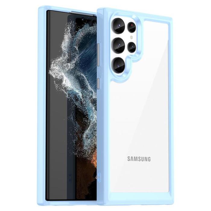 OEM - Galaxy S23 Ultra Skal Outer Space - Blå