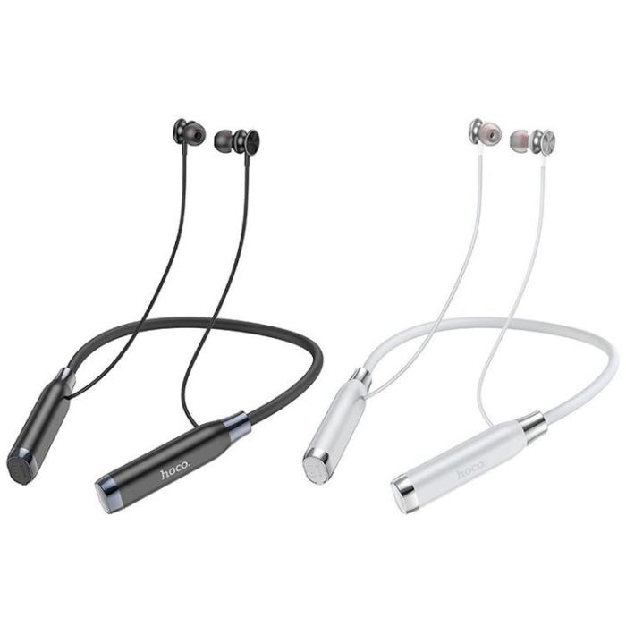 Hoco - Hoco In-Ear Trådlösa Hörlurar Halshänga ES62 - Grå