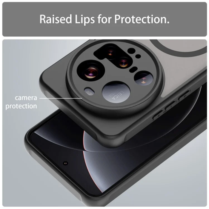 A-One Brand - Xiaomi 15 Ultra Mobilskal MagSafe Anti Drop - Svart