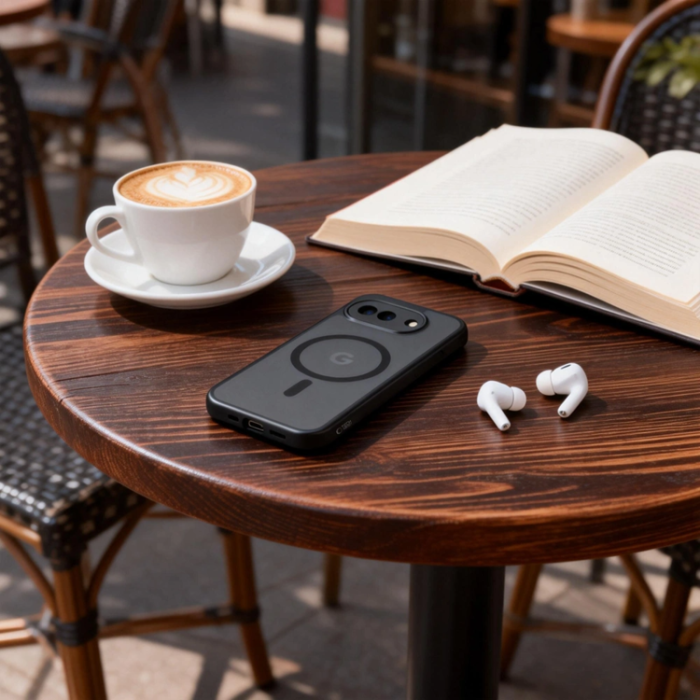 Tech-Protect - Tech-Protect Mobilskal För Google Pixel 10A MagSafe Magmat - Matte Svart