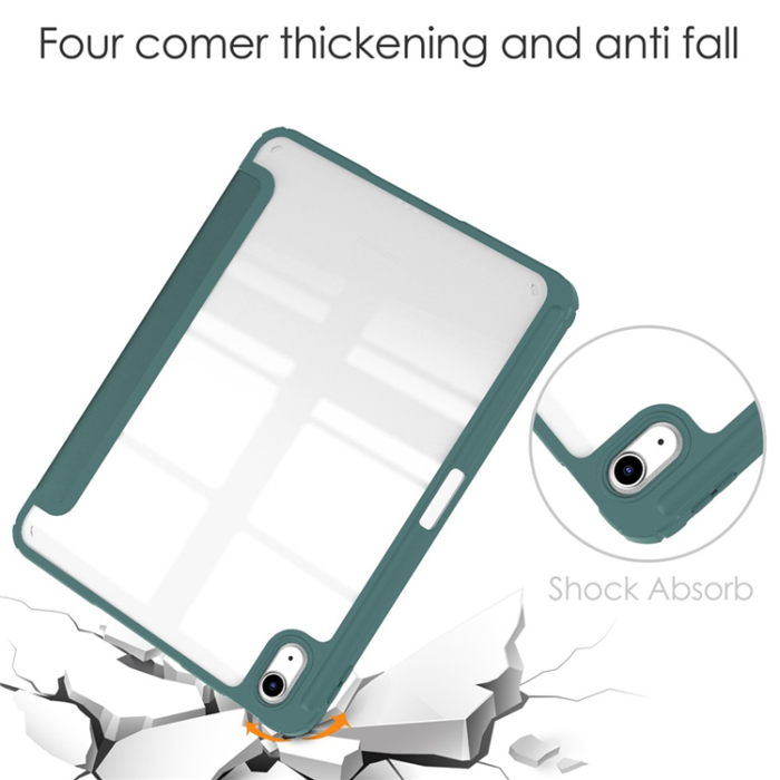 A-One Brand - iPad 10.9 (2022) Fodral Shockproof - Grön
