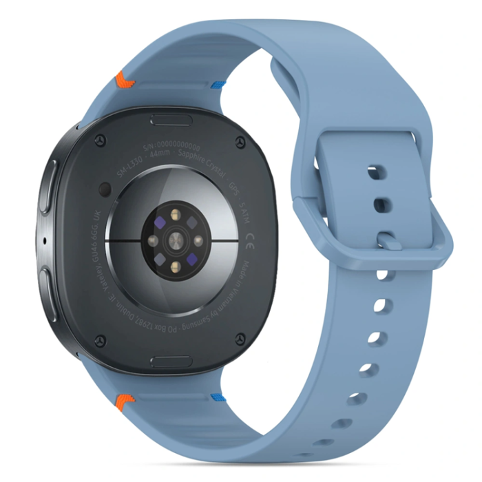Tech-Protect - Tech-Protect Galaxy Watch 8 (40/44/46mm) Armband Silikon - Blå