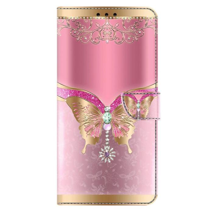 OEM - Samsung Galaxy S26 / S26 Pro Fodral 3D Mönster Konstläder - Rosa