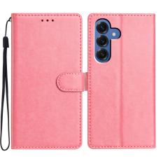 OEM - Samsung Galaxy S26 Plus Pl&aring;nboksfodral Konstl&auml;der St&auml;llfunktion - Ros&eacute;guld