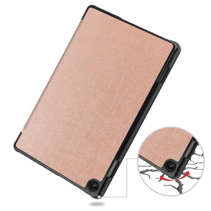 UTGATT1 - Tech-Protect Lenovo Tab M10 (Gen3) 10.1 Fodral Smart - RoseGuld