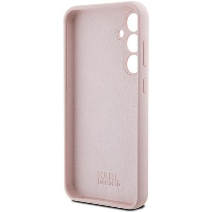 KARL LAGERFELD - Karl Lagerfeld Galaxy S23 FE Mobilskal Silikon Choupette Metal Pin