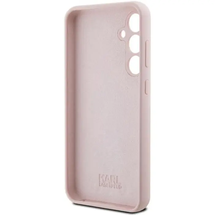 KARL LAGERFELD - Karl Lagerfeld Galaxy S23 FE Mobilskal Silikon Choupette Metal Pin