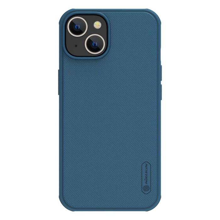 Nillkin - Nillkin iPhone 14 Plus Skal Super Frosted Shield Pro - Blå