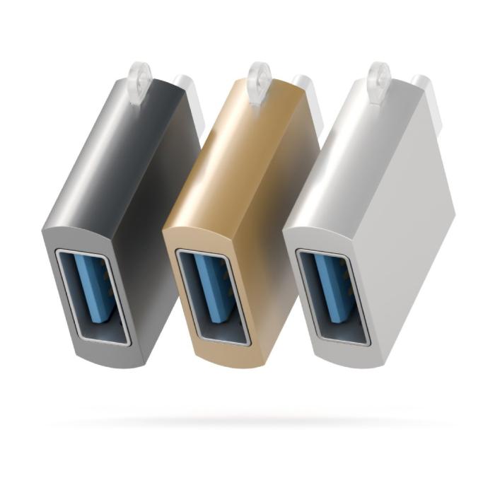 Satechi - Satechi USB-C Adapter - Space Grå