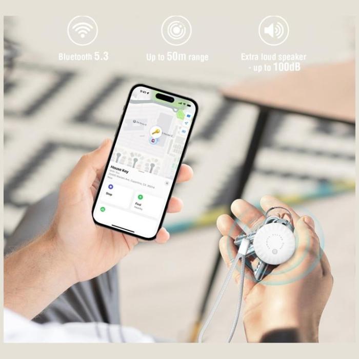 4smarts - [4-Pack] 4smarts Locator SkyTag Duos - Vit