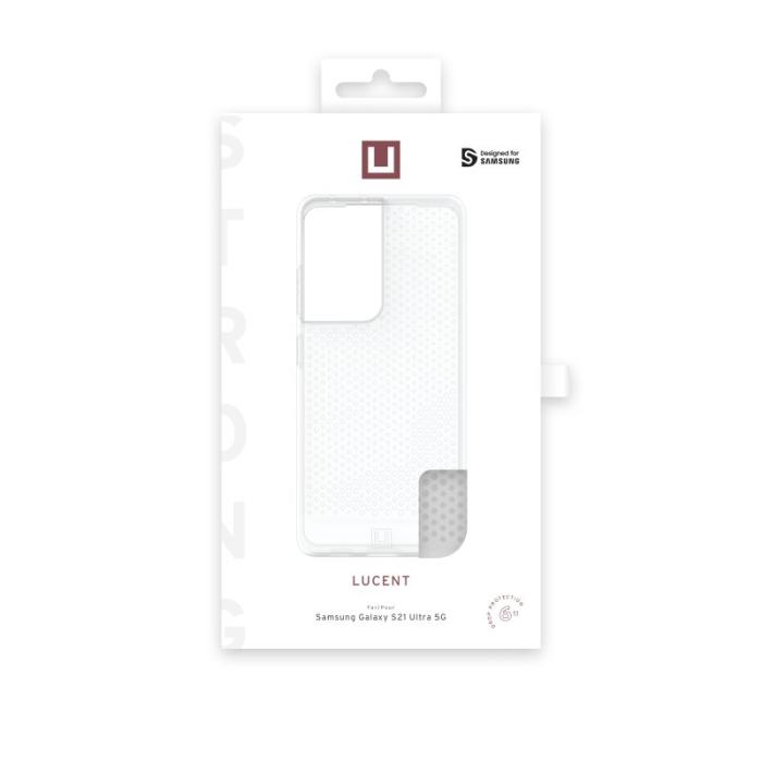 UTGATT1 - UAG Samsung Galaxy S21 Ultra Lucent Skal Ash