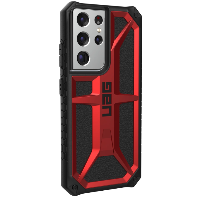 UTGATT1 - UAG Samsung Galaxy S21 Ultra Monarch-Fodral Crimson