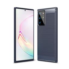 OEM - Carbon TPU Skal till Galaxy Note 20 Ultra - Blå