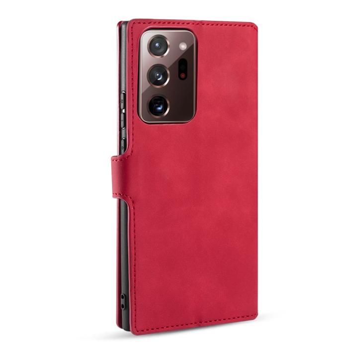 DG.MING - DG.MING Leather Fodral Till Galaxy Note 20 Ultra - Röd