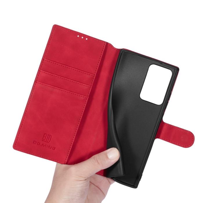 DG.MING - DG.MING Leather Fodral Till Galaxy Note 20 Ultra - Röd
