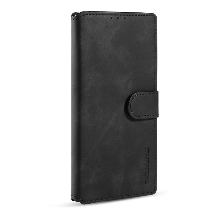 DG.MING - DG.MING Leather Fodral Till Galaxy Note 20 Ultra - Svart