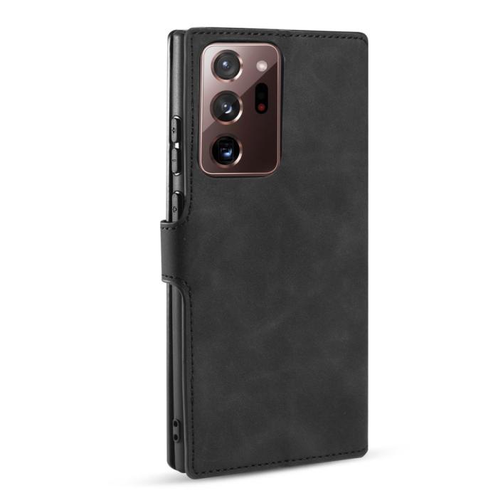 DG.MING - DG.MING Leather Fodral Till Galaxy Note 20 Ultra - Svart