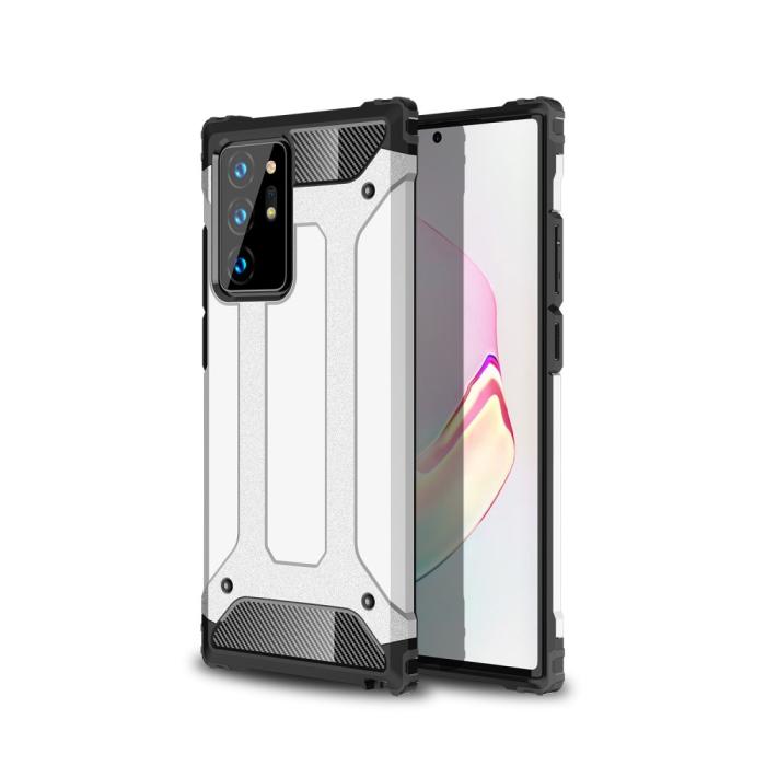 A-One Brand - Tough Armor Skal till Galaxy Note 20 Ultra - Silver