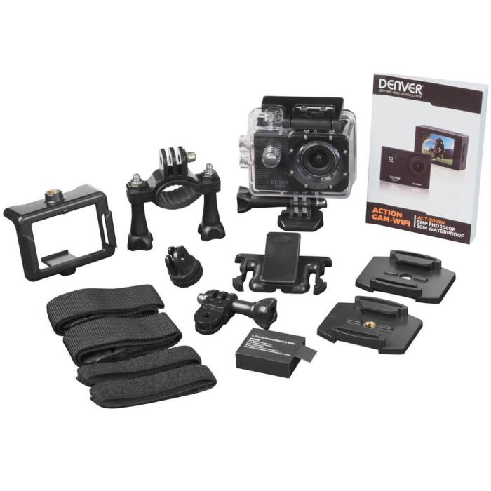 Denver - Denver FULL HD Action cam with Wi-Fi 5Mpixel