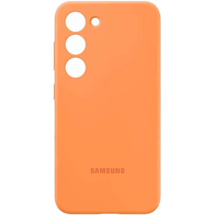 OEM - Samsung Skal i silikon för Samsung Galaxy S23, orange