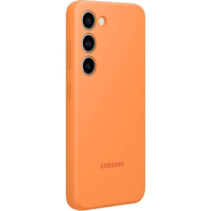 OEM - Samsung Skal i silikon för Samsung Galaxy S23, orange