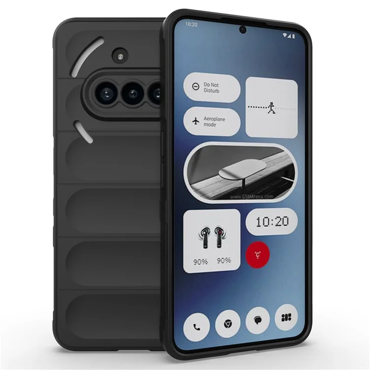 Nothing Phone (3a) Mobilskal MagSafe Rugged TPU - Svart | 2353 | AlltMobil