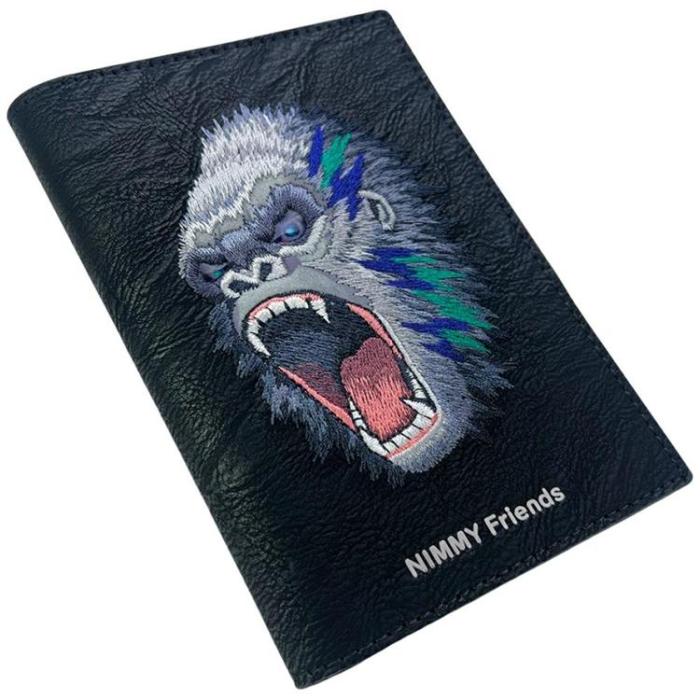 NIMMY - Nimmy Passhållare Plånbok Raptor Gorilla - Svart