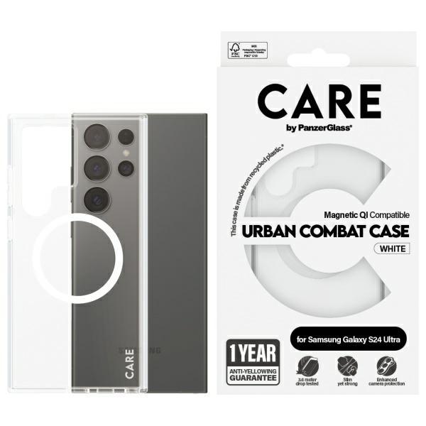 CARE PanzerGlass Galaxy S24 Ultra MagSafe Flagship QI - Transparent