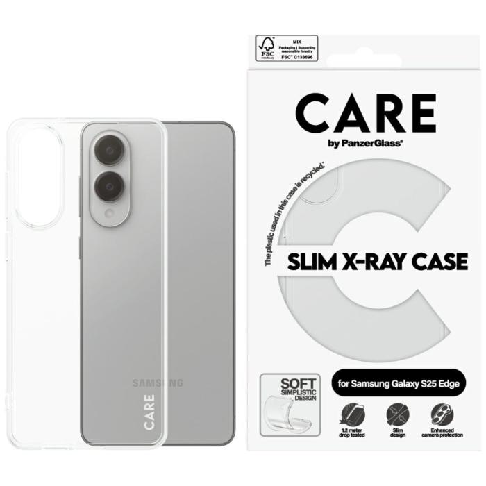 PanzerGlass - CARE PanzerGlass Mobilskal till Galaxy S25 Edge MagSafe Fashion X-Ray