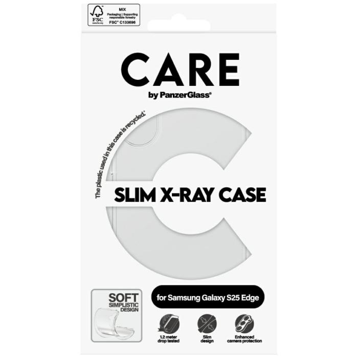 PanzerGlass - CARE PanzerGlass Mobilskal till Galaxy S25 Edge MagSafe Fashion X-Ray