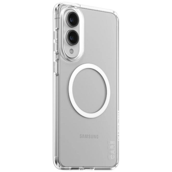 PanzerGlass - CARE PanzerGlass Mobilskal till Galaxy S25 Edge MagSafe Urban QI - Vit