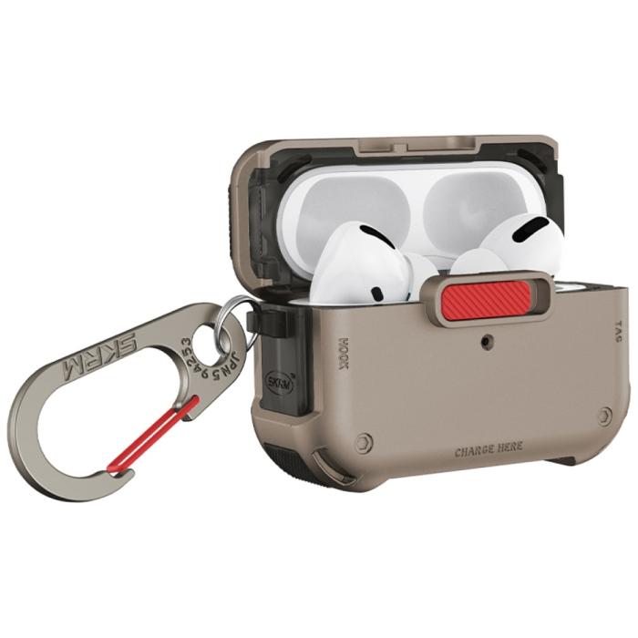 Skinarma - Skinarma AirPods Pro 2 Skal Mecha - Champagne