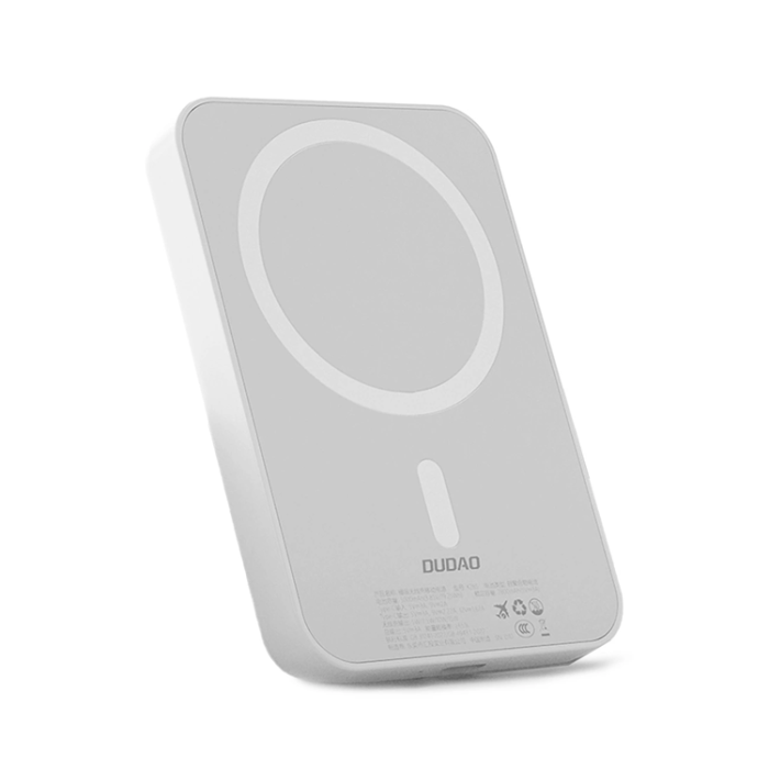 Dudao - Dudao MagSafe Powerbank 5000mAh 20W USB-A/USB-C - Vit