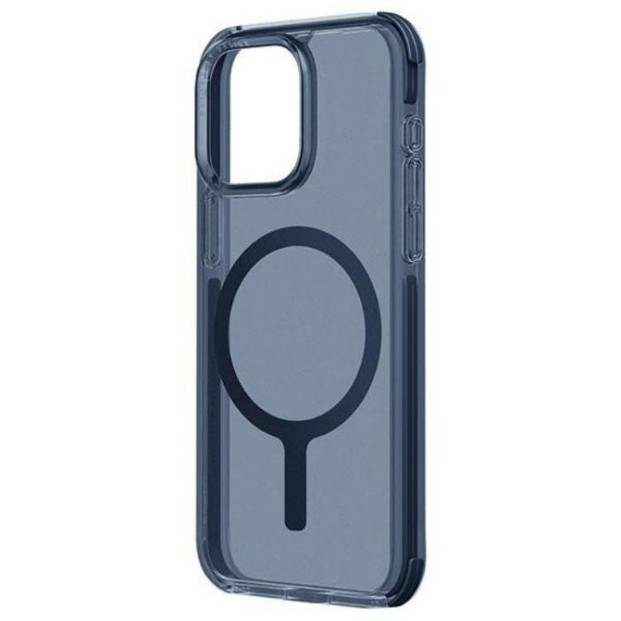 UNIQ - UNIQ iPhone 15 Pro Mobilskal Magsafe Combat - Blå
