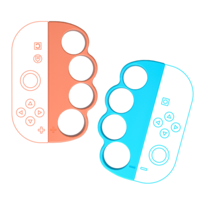 A-One Brand - Nintendo Switch 23-i-1 Familjeaccessoarset 2 - Orange & Blå