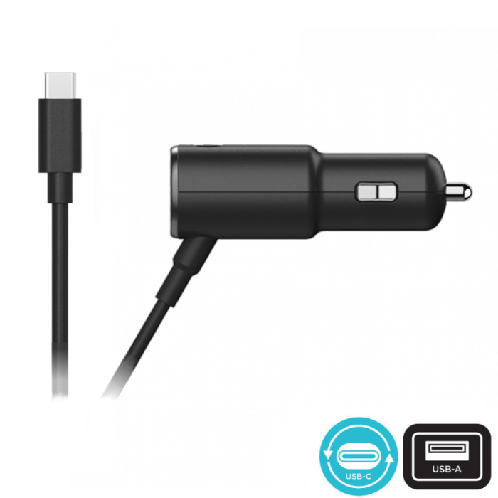 UTGATT1 - Motorola TurboPower 36 Dual Port Billaddare med USB-C