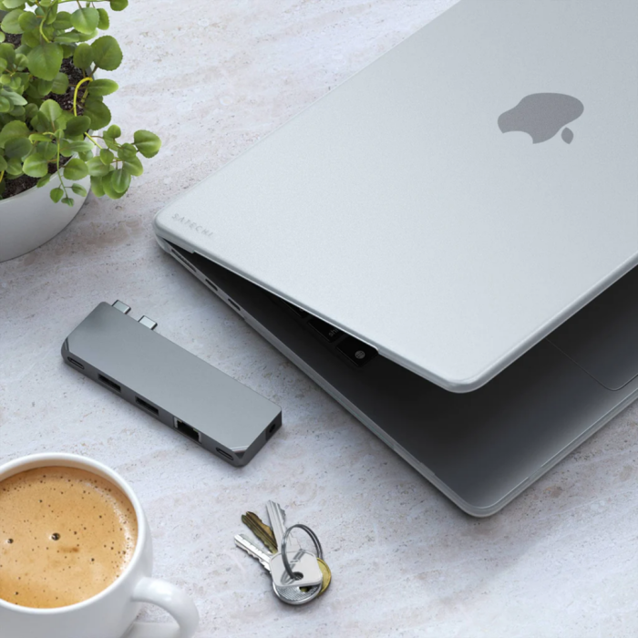 Satechi - Satechi MacBook Air M2 (2022) Skal Eco Hardshell - Transparent