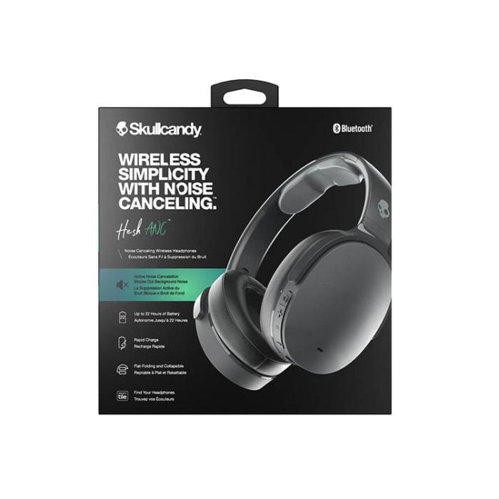 Skullcandy - SKULLCANDY Hörlurar Over-Ear Trådlös Hesh ANC - Svart