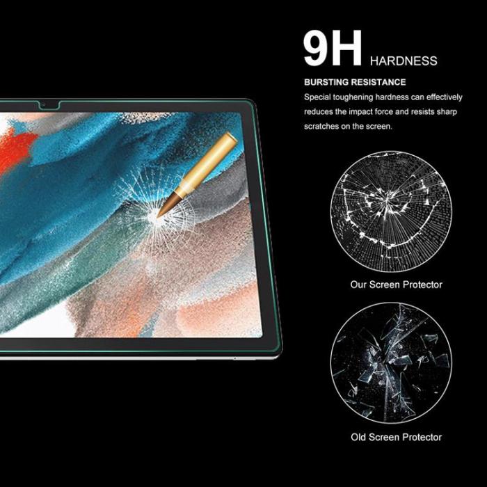 ENKAY - [1-PACK] ENKAY Galaxy Tab A8 10.5 (2021) Härdat Glas Skärmskydd - Clear