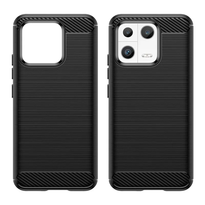 OEM - Xiaomi 13 Mobilskal Carbon Fiber - Svart