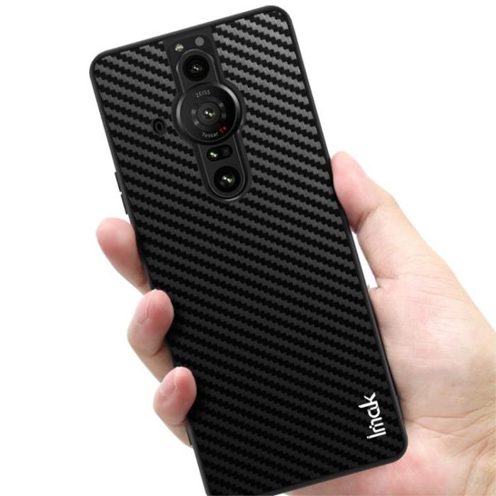 Imak - IMAK LX-5 Carbon Fiber Skal Sony Xperia Pro-I - Svart
