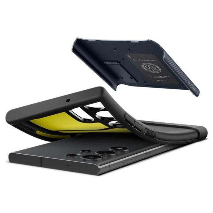 UTGATT1 - Spigen Galaxy S23 Ultra Skal Slim Armor - Blå