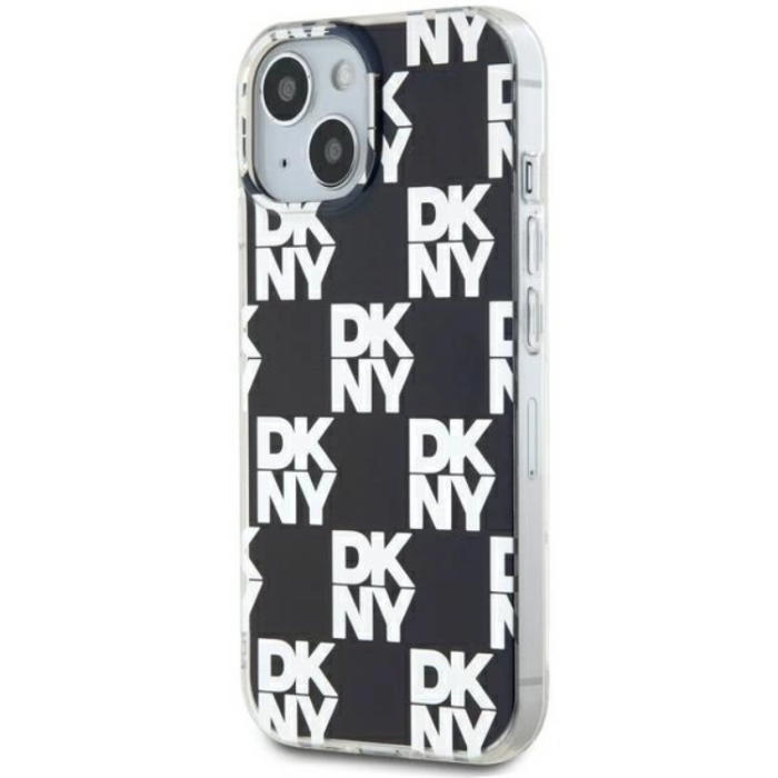 DKNY - DKNY iPhone 15/14 Plus Mobilskal IML Checkered Mono Pattern