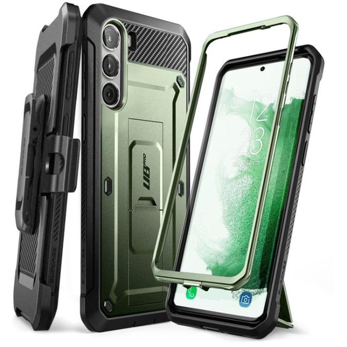 UTGATT - SupCase Galaxy S23 Plus Skal Unicorn Beetle - Grön