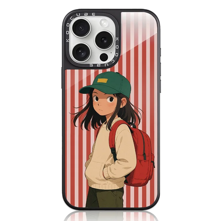 iPhone 14 Pro Mobilskal MagSafe Aluminium Silikon (Style C) | 2353 | AlltMobil