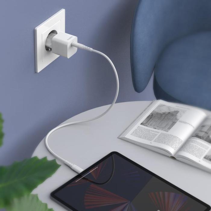 Choetech - Choetech Väggladdare 20W USB Typ-C - Vit
