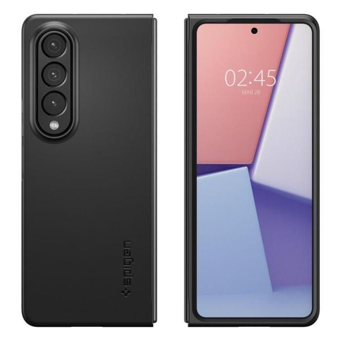 UTGATT - Spigen Galaxy Z Fold 4 Skal Air Skin - Svart