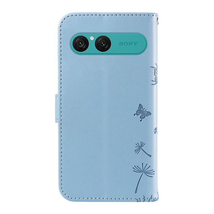 A-One Brand - Sony Xperia 10 VII Plånboksfodral Strap Dandelion Läder